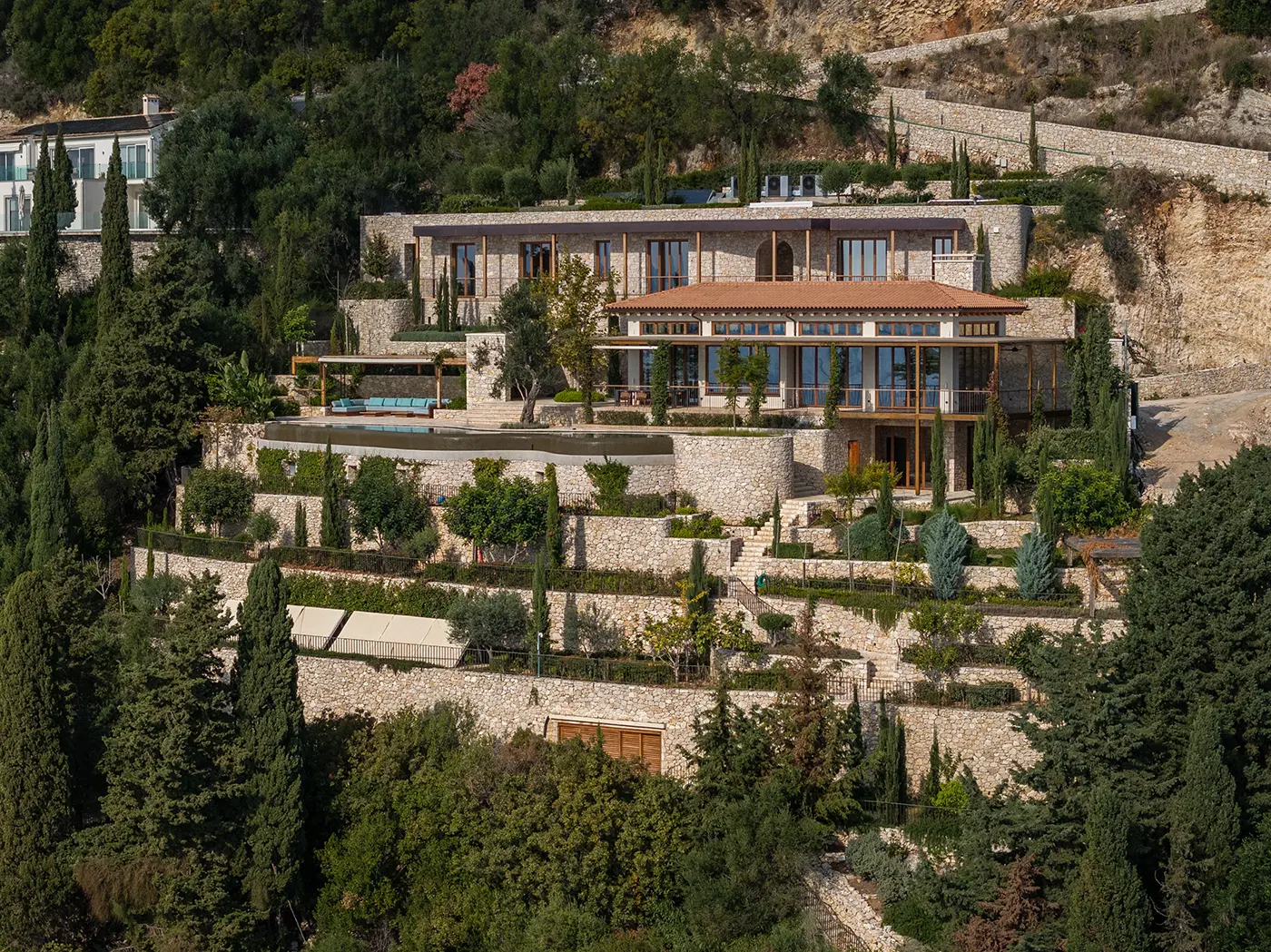 villa p corfu canonas constructions 3